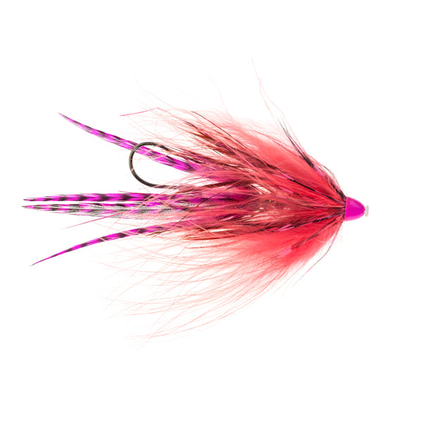 Hartwick's Cone Wiggler •Pink/Pink• – Jerry French Fly Fishing