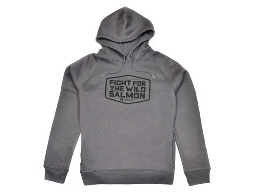 Wild Salmon Hoodie - Graphite Grey