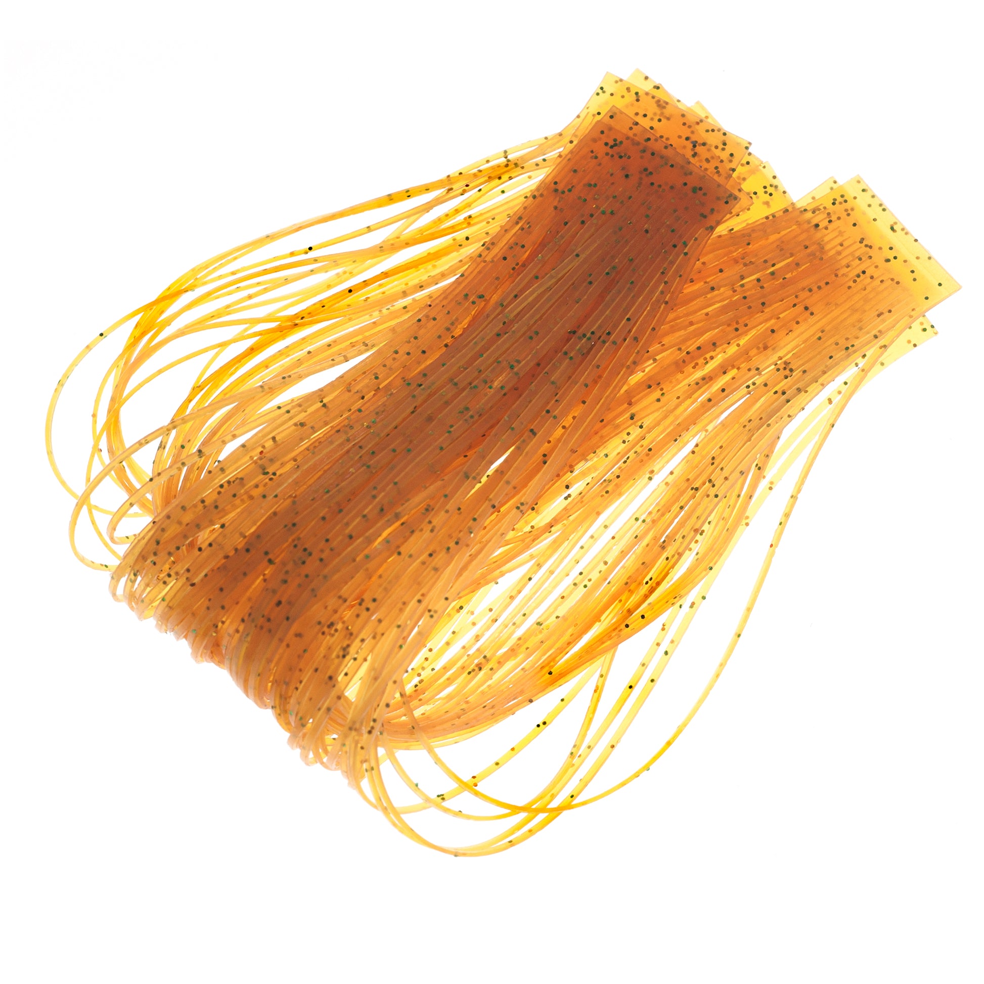 Aqua Flies gold Speckle Flake silicone legs with green flake for fly tying