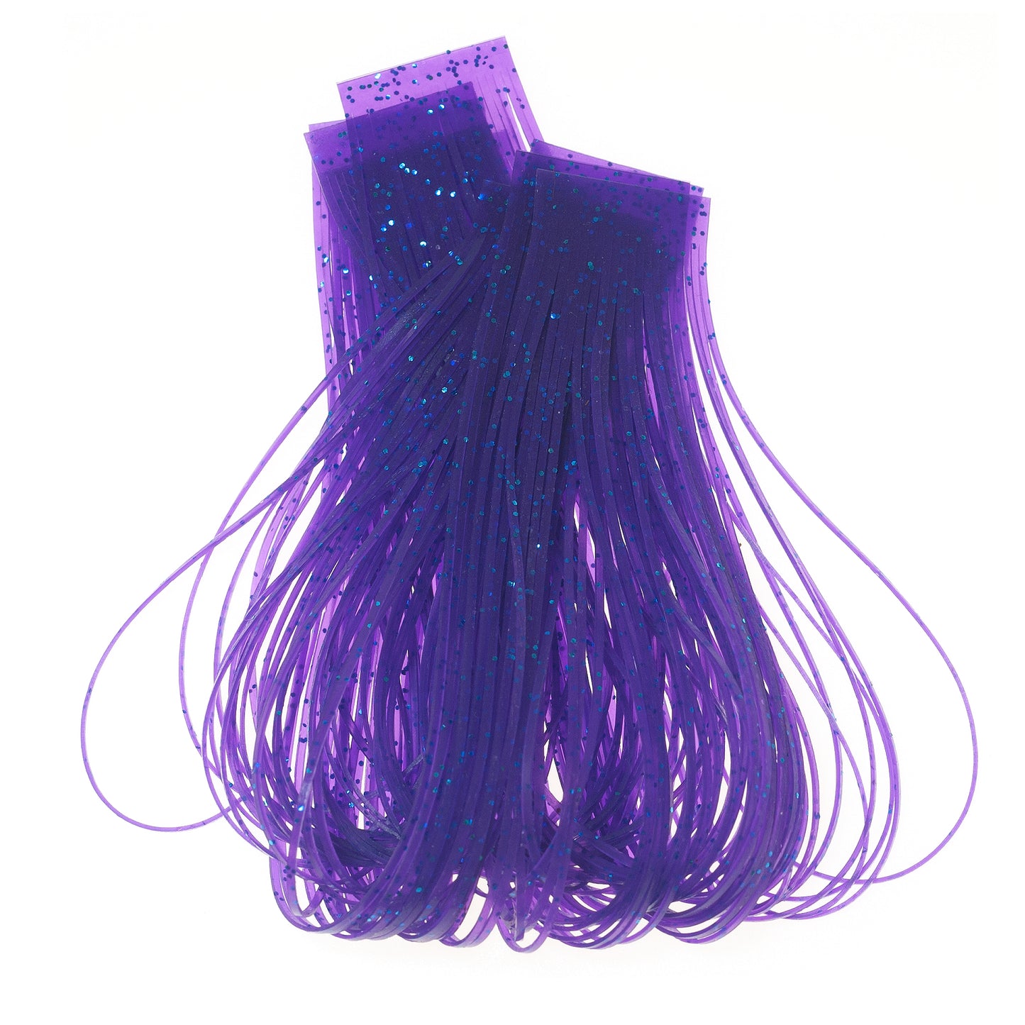 Aqua Flies purple Speckle Flake silicone legs with blue flake for fly tying