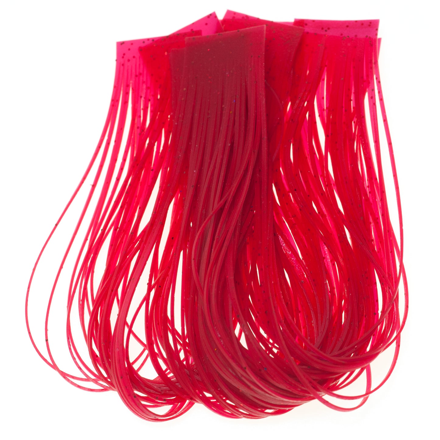Aqua Flies red Speckle Flake silicone legs with red flake for fly tying